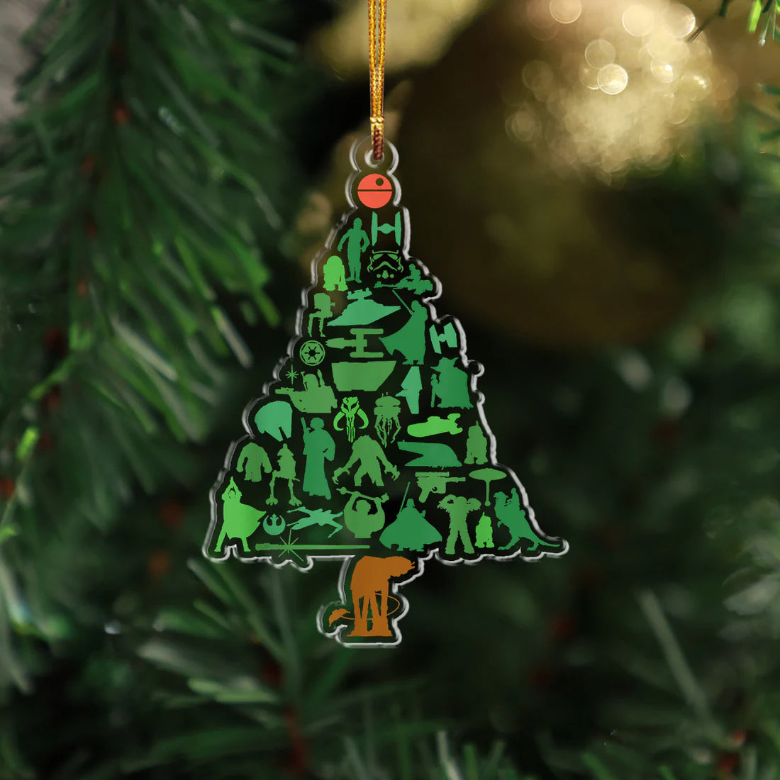 Christmas Tree Star Wars Christmas Ornament