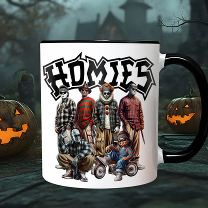 Halloween Horror Character Movies Homies Accent Mug