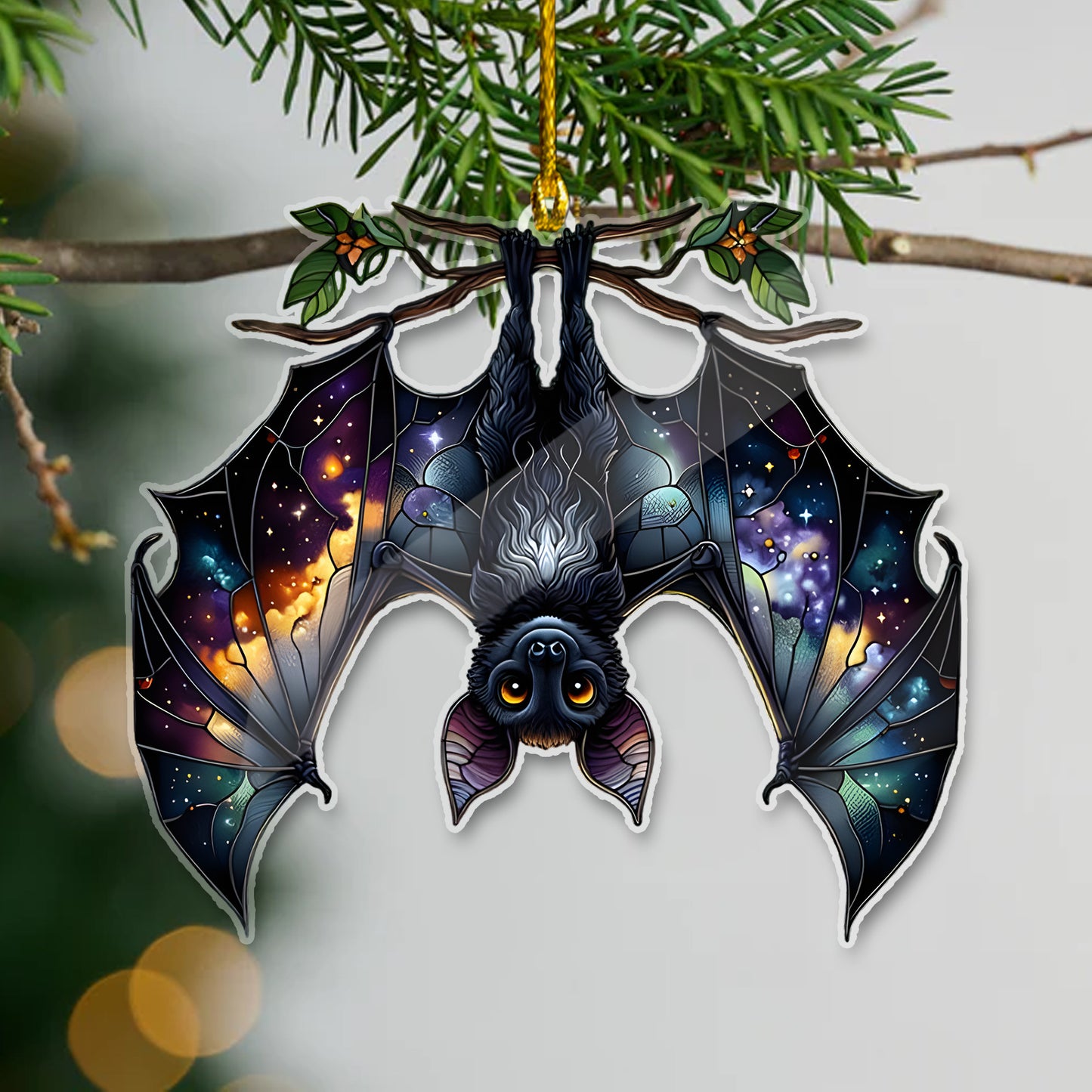 Bat Magic Hanging Acrylic Ornament Gift