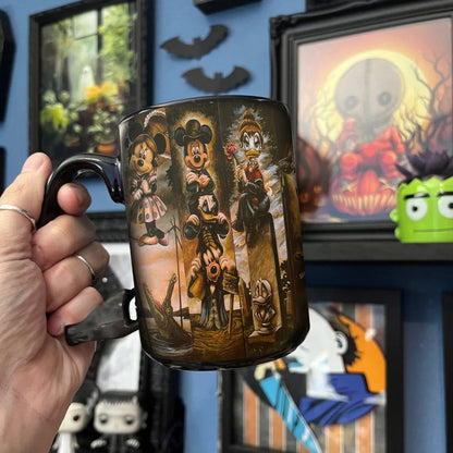 Mickey and Friends Haunted Mansion Halloween Accent Mug