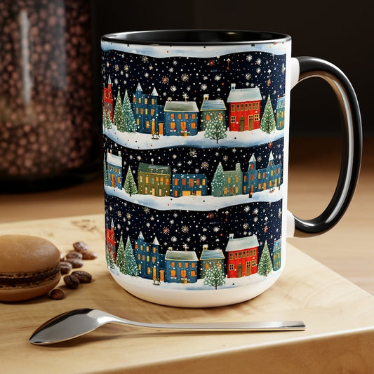 Christmas Tree Accent Mug - Gift For Christmas