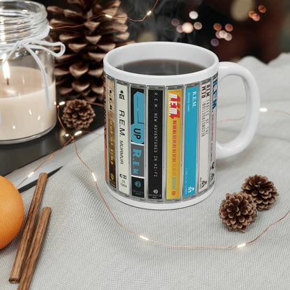 R.E.M. 80s Music Cassette Albums Mug