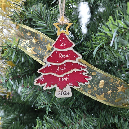 Personalized Family Christmas Ornament - Gift For Christmas