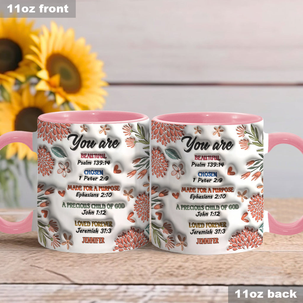 You Are Bible - Personalized Christian Accent Mug